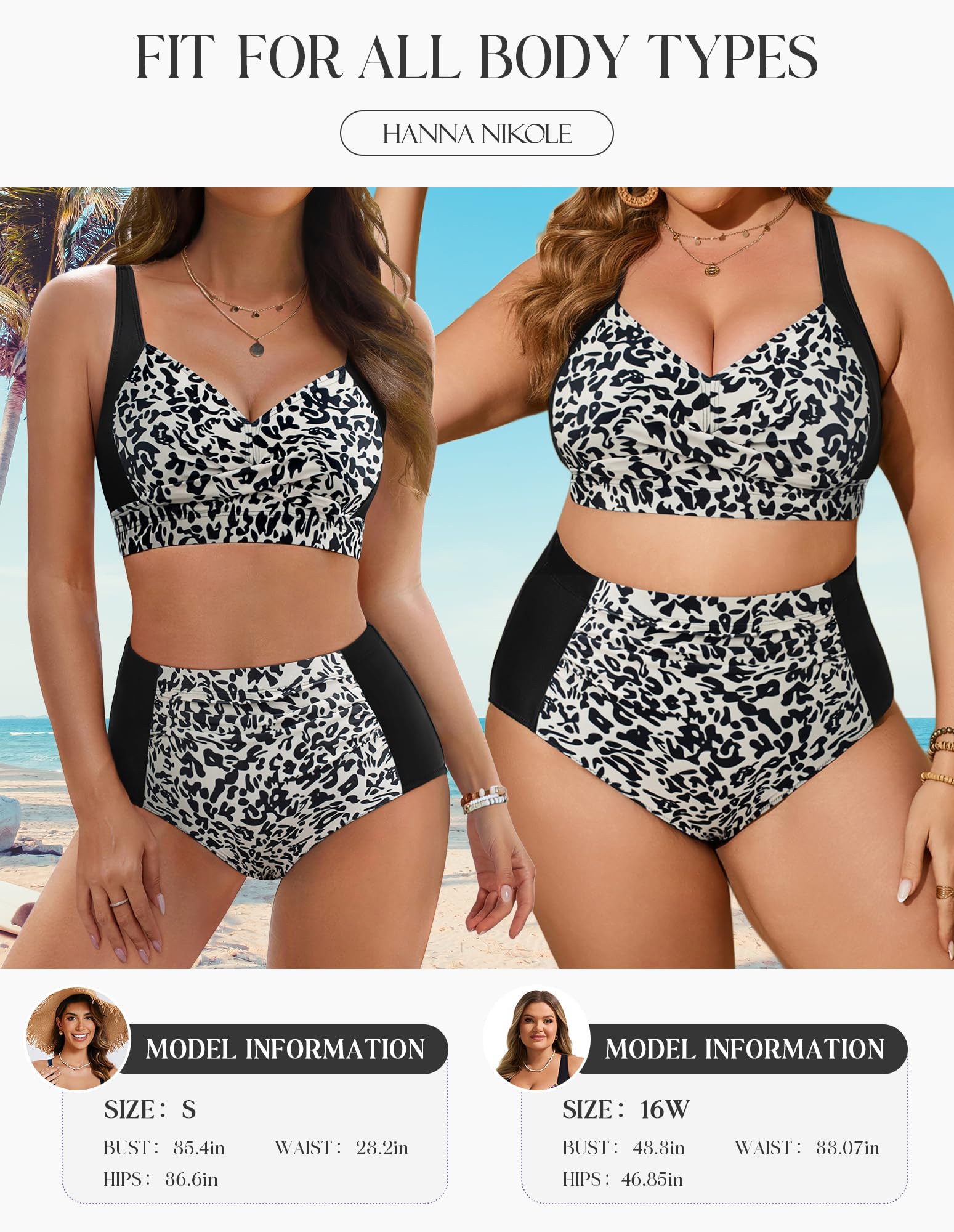 Foto 5 pulgar | Traje de Baño Hanna Nikole de 2 Piezas para Mujer- Venta Internacional