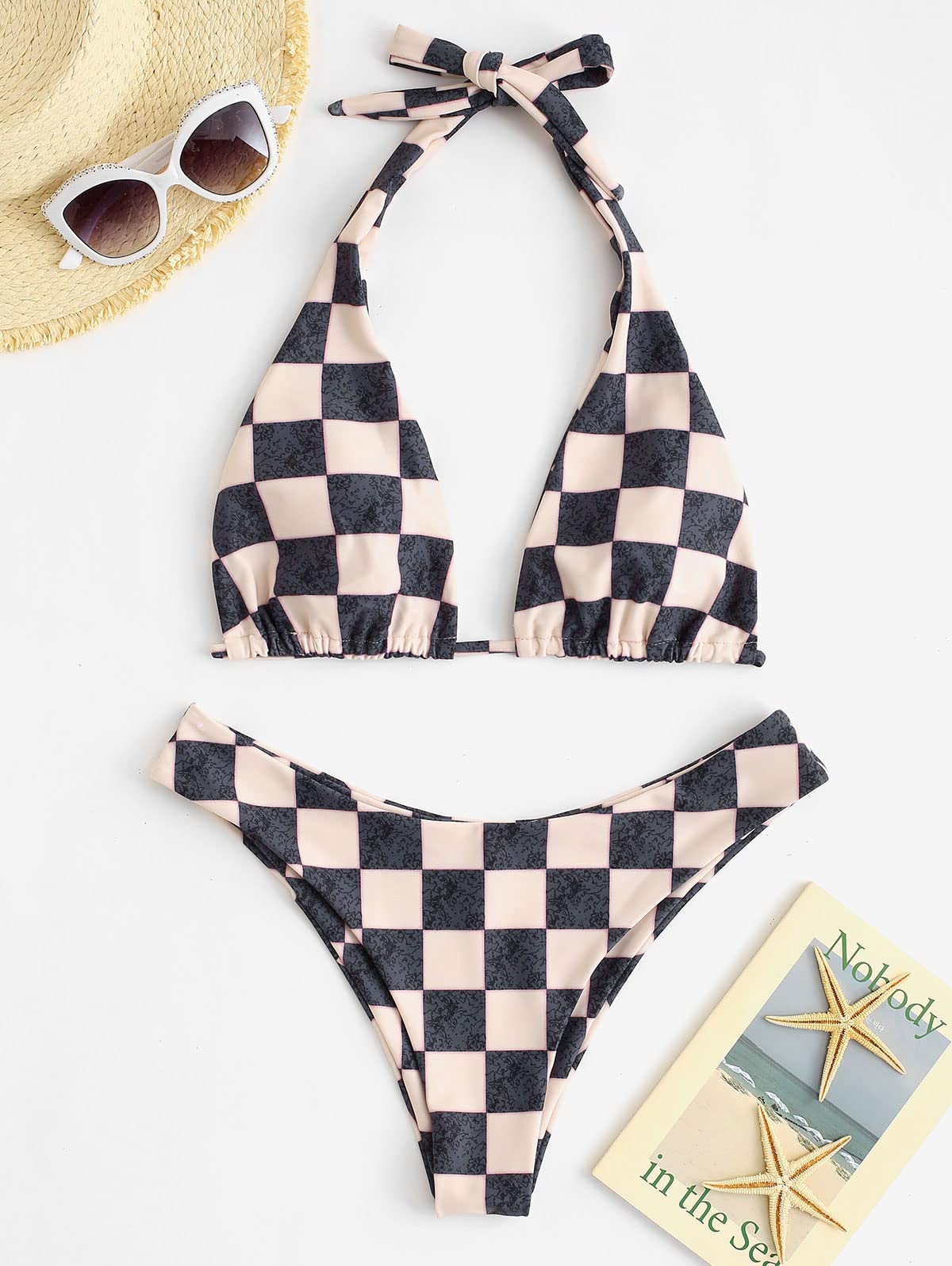 Foto 5 pulgar | Bikini Zaful Triangle de 2 Piezas para Mujer - Venta Internacional