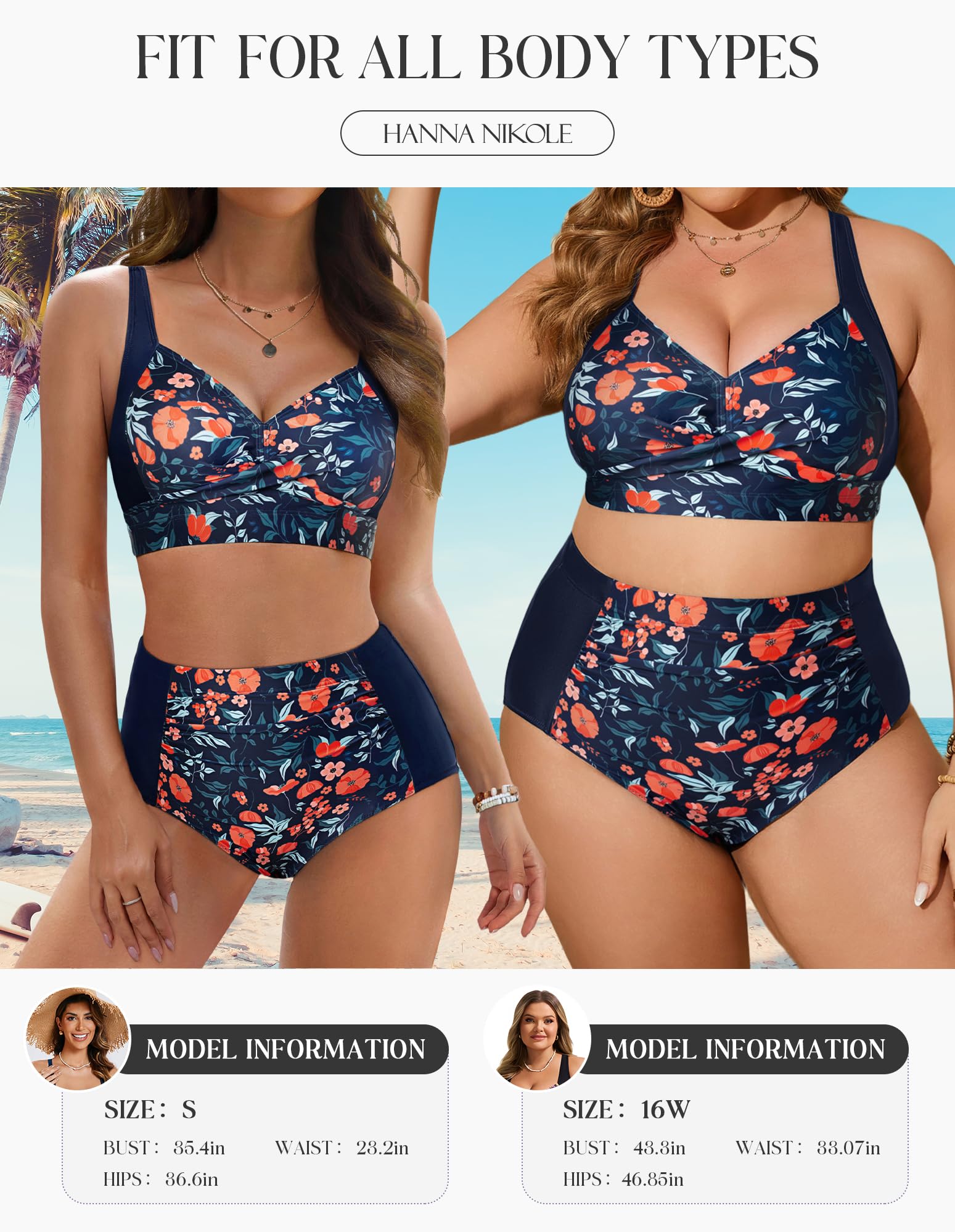 Foto 5 pulgar | Traje de Baño Hanna Nikole para Mujer-Venta Internacional