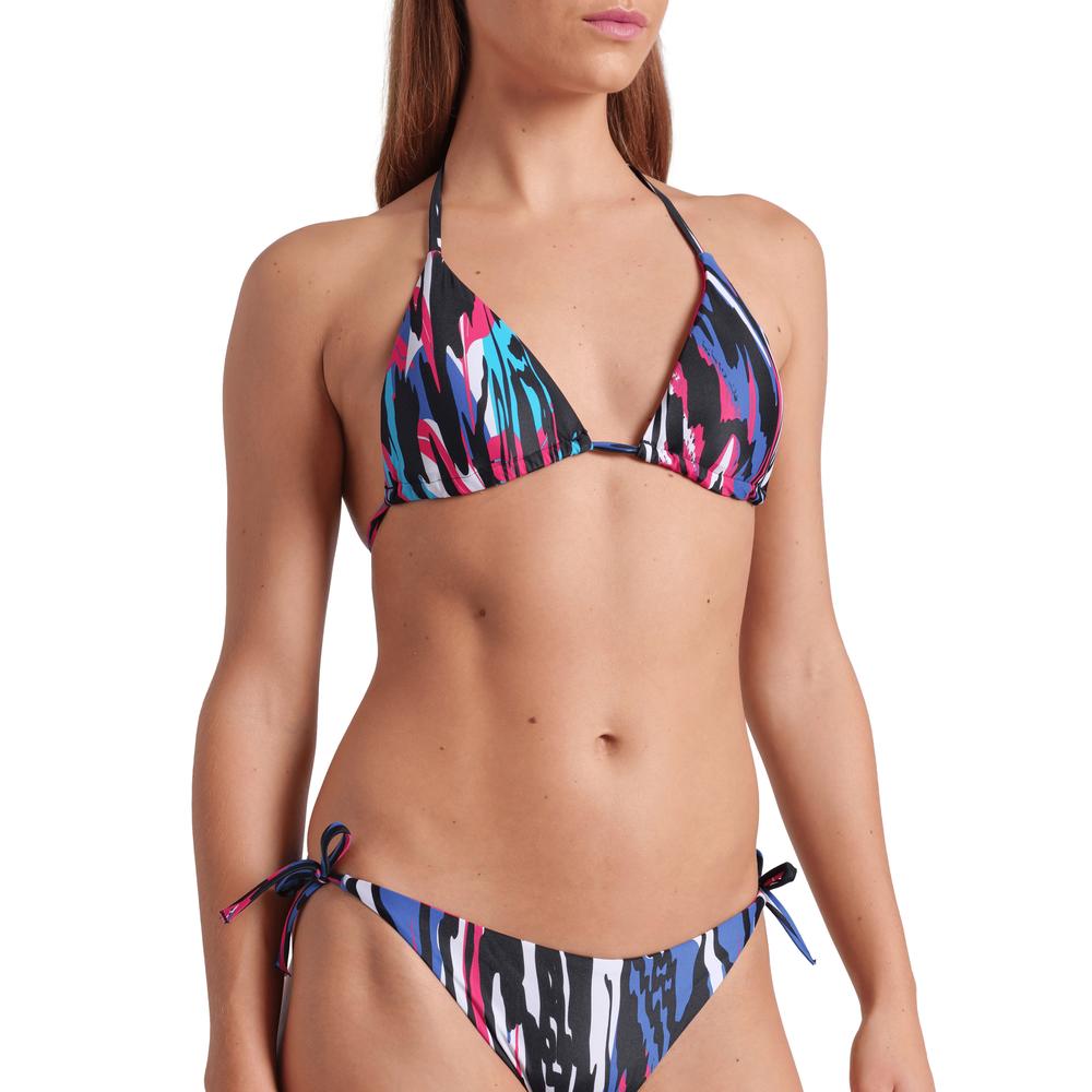 Foto 5 pulgar | Conjunto Bikini Arena Water Print Para Mujer Negro