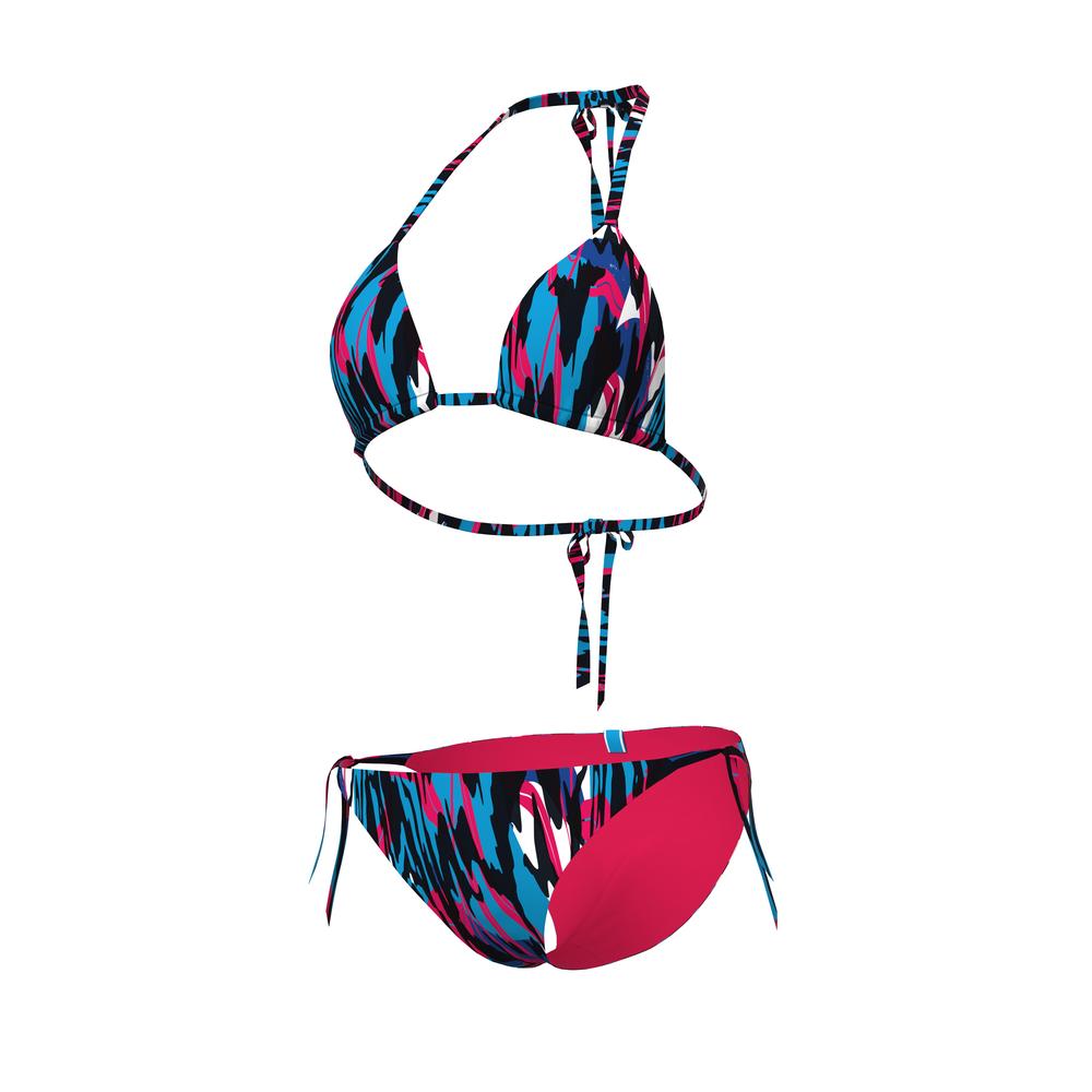 Foto 7 pulgar | Conjunto Bikini Arena Water Print Para Mujer Negro