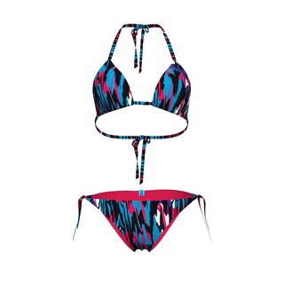 Foto 7 | Conjunto Bikini Arena Water Print Para Mujer Negro