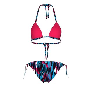 Foto 8 | Conjunto Bikini Arena Water Print Para Mujer Negro