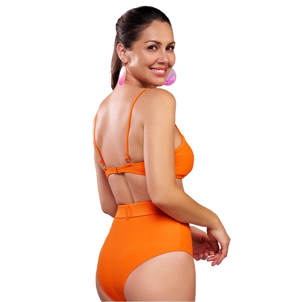 Foto 4 pulgar | Traje De Baño Bikini Ilusión 75085 Naranja