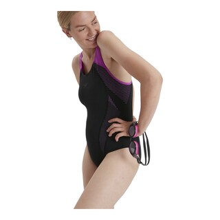 Foto 6 | Traje de Baño Speedo Negro para Mujer