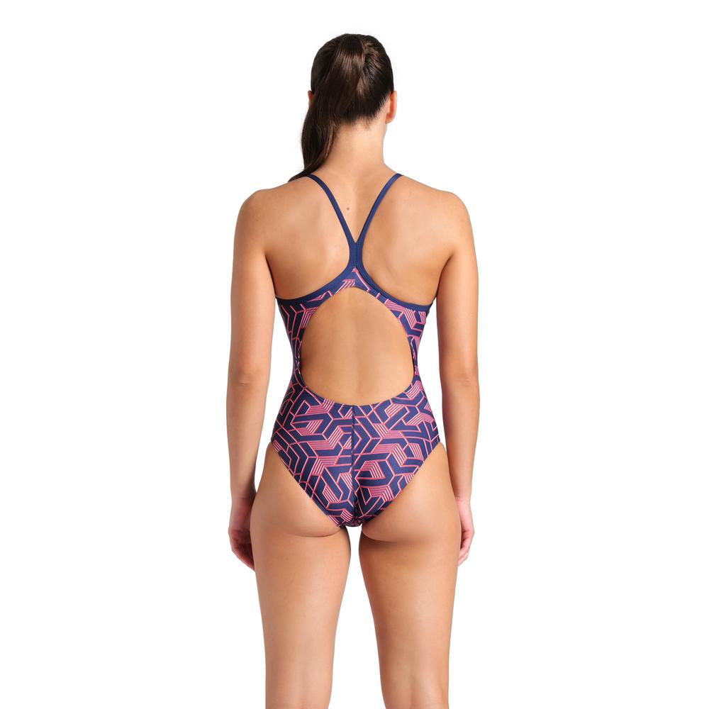 Foto 3 pulgar | Traje De Baño Arena Escape Lightdrop Back Para Mujer Azul