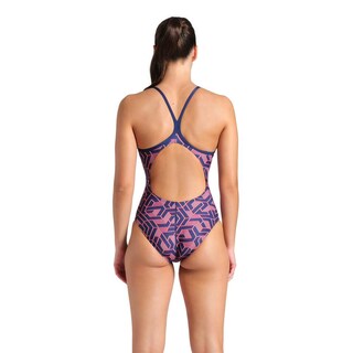 Foto 2 | Traje De Baño Arena Escape Lightdrop Back Para Mujer Azul