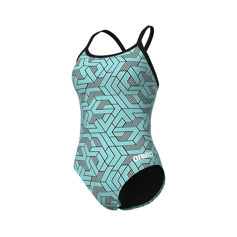 Foto 7 pulgar | Traje De Baño Arena Escape Lightdrop Back Para Mujer Turquesa