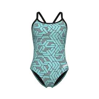 Foto 8 | Traje De Baño Arena Escape Lightdrop Back Para Mujer Turquesa