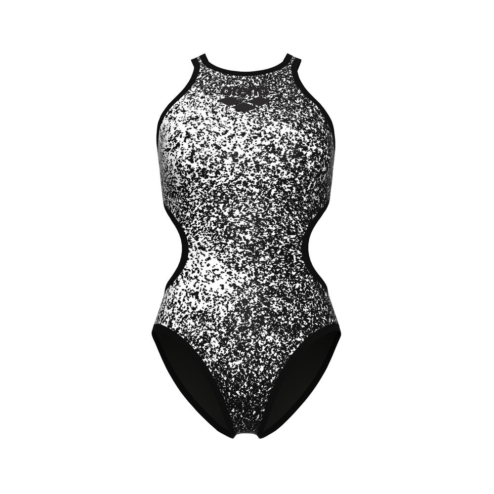 Foto 8 | Traje De Baño Arena One Paints Tech Back Para Mujer Blanco