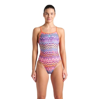 Foto 1 | Traje De Baño Arena Ondulation Lace Back Para Mujer Multicolor