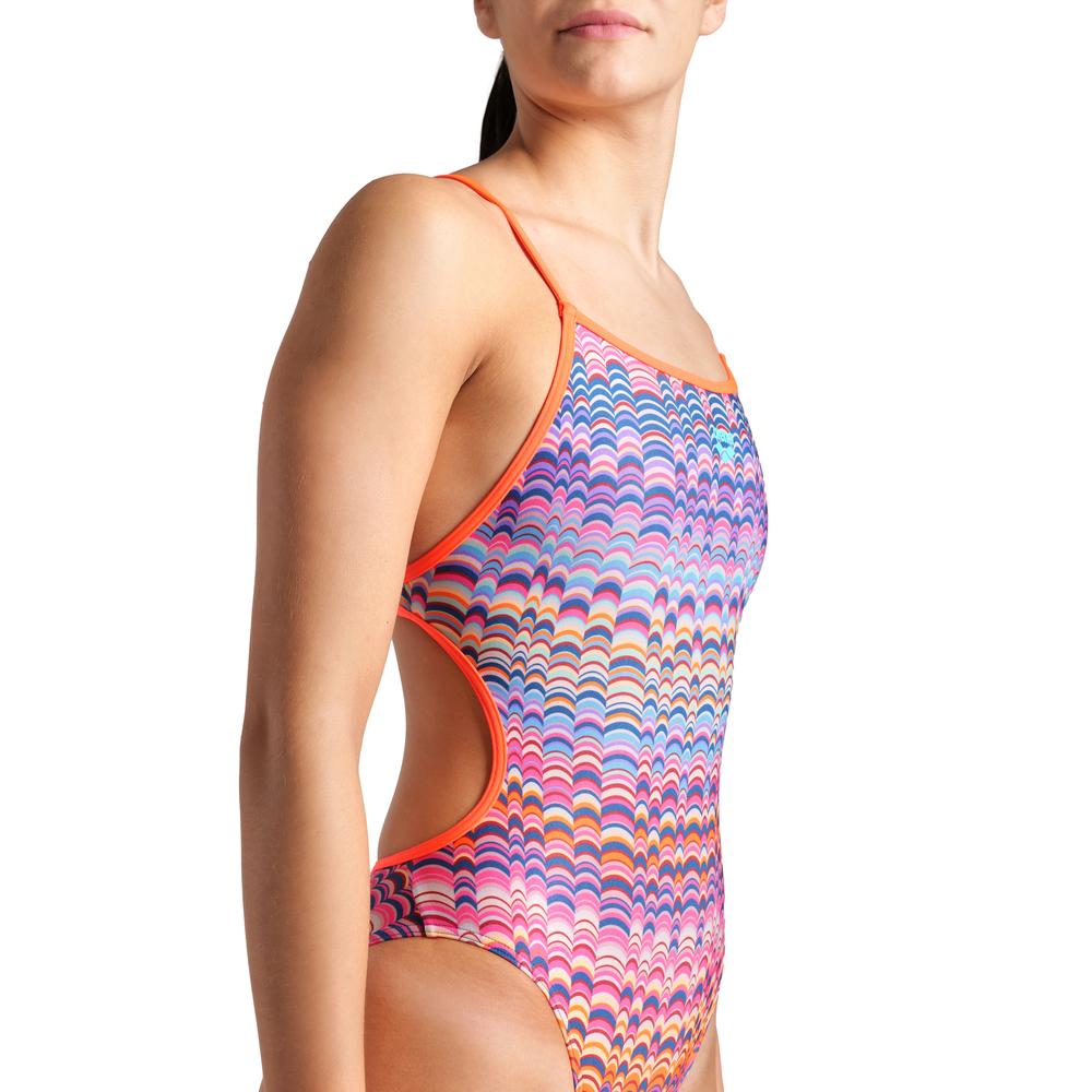 Foto 5 pulgar | Traje De Baño Arena Ondulation Lace Back Para Mujer Multicolor
