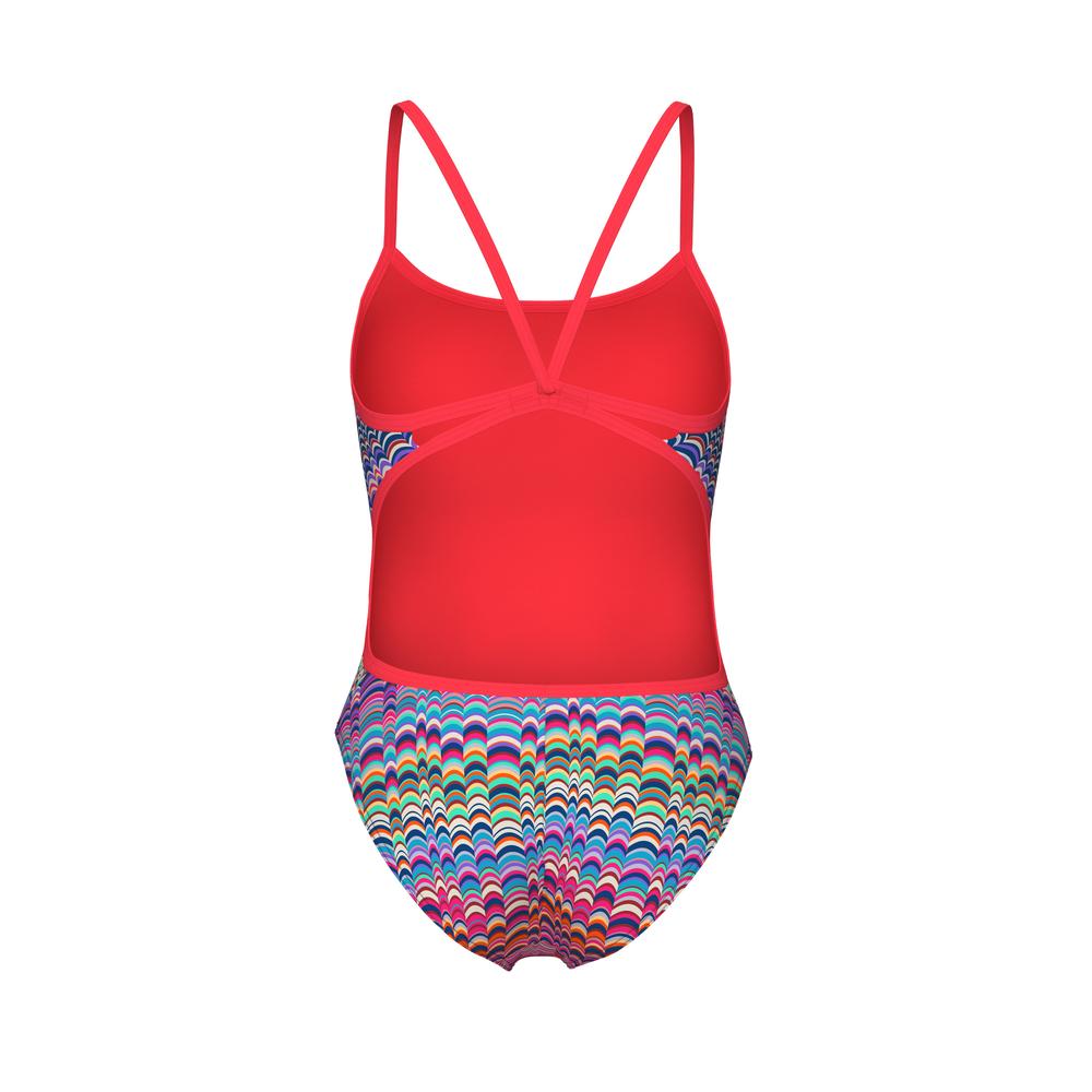 Foto 8 pulgar | Traje De Baño Arena Ondulation Lace Back Para Mujer Multicolor