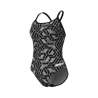 Foto 6 | Traje De Baño Arena Escape Lightdrop Back Para Mujer Negro