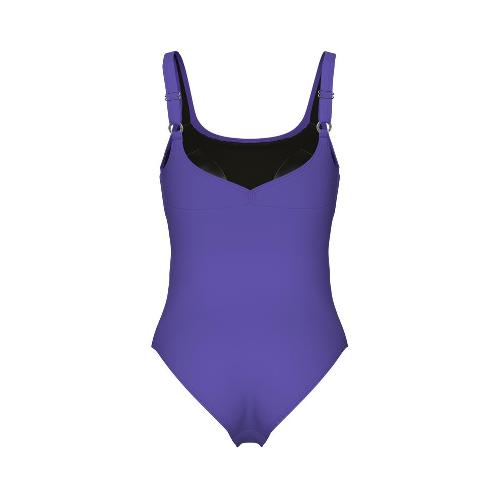 Foto 7 | Traje De Baño Arena Milena Wing Back Copa B Para Mujer Lila
