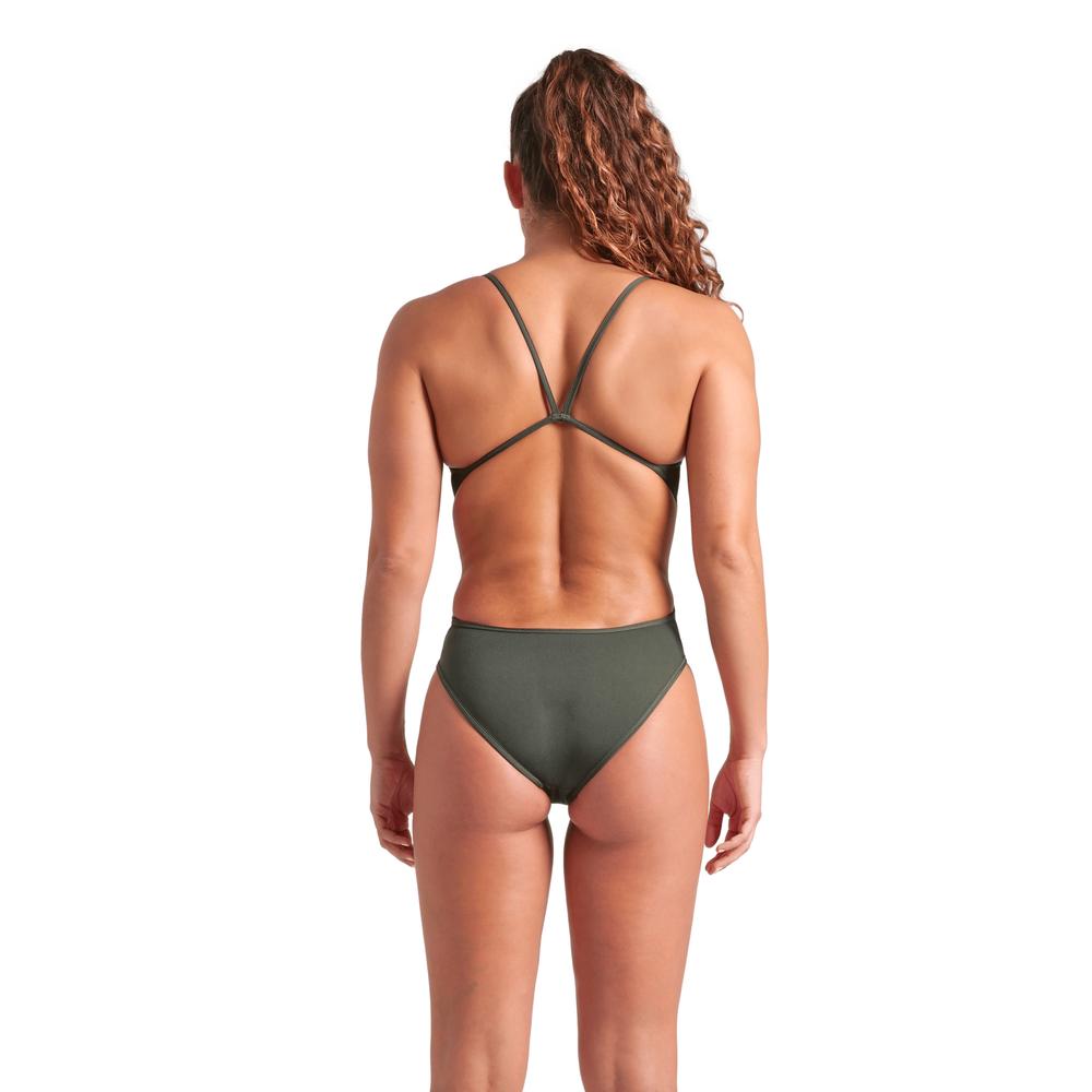 Foto 8 pulgar | Traje De Baño Arena Allover Reversible Challenge Back Para Mujer Rosa