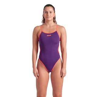 Foto 6 | Traje De Baño Arena Solid Reversible Challenge Back Para Mujer Turquesa