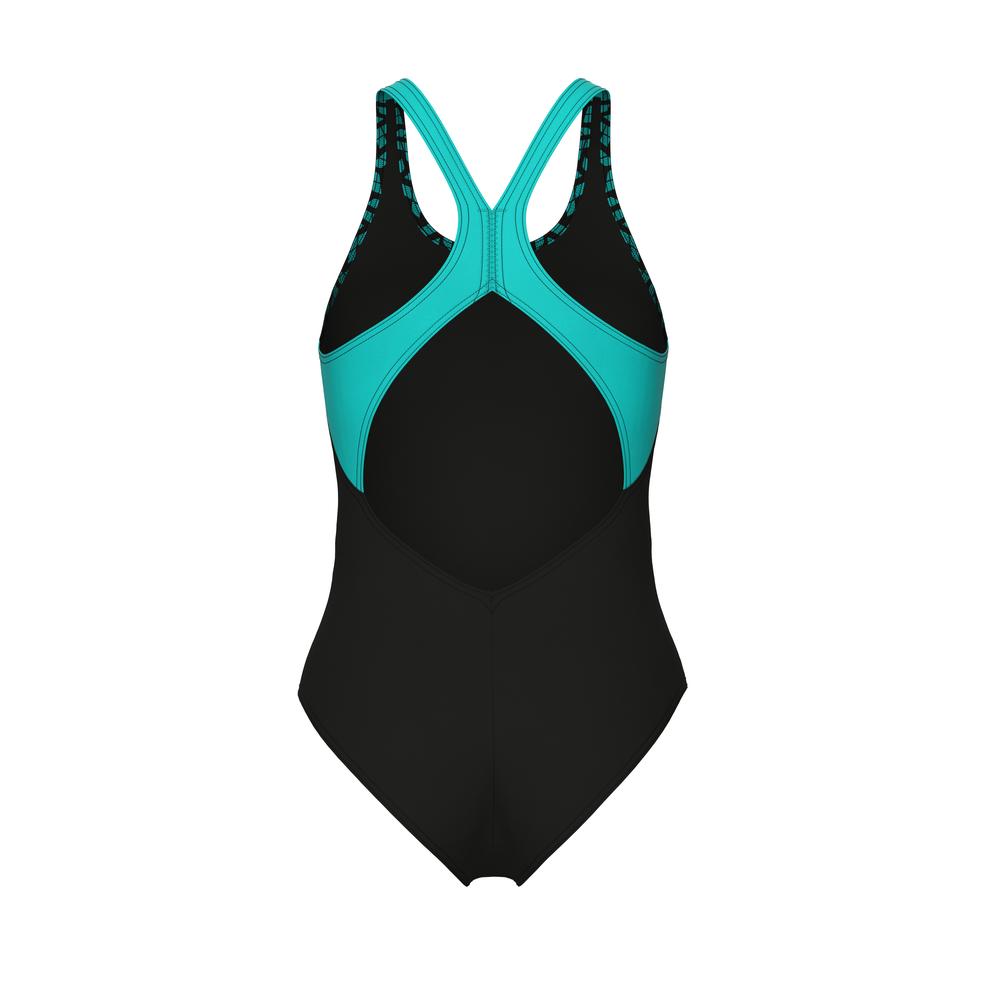 Foto 8 pulgar | Traje De Baño Arena Kikko Graphic V Back Para Mujer Negro