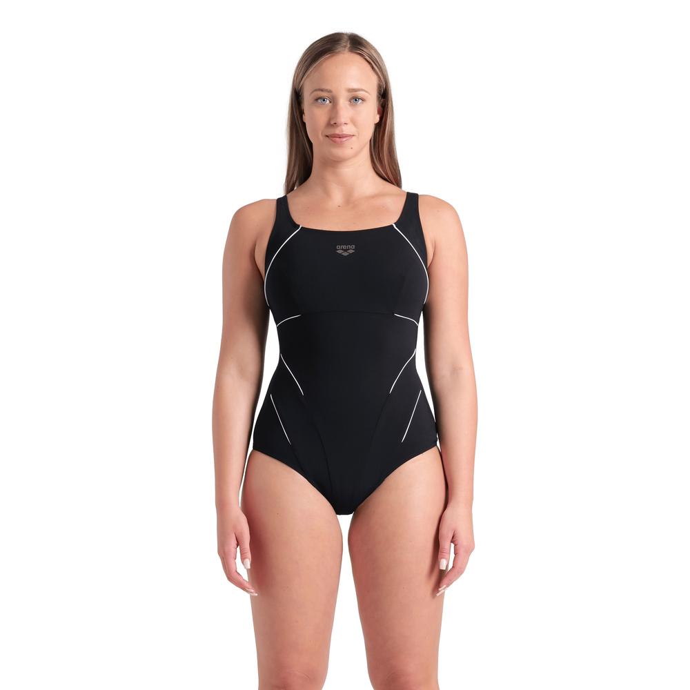 Foto 2 pulgar | Traje De Baño Arena Shapewearjewel R Low Copa C Para Mujer Negro