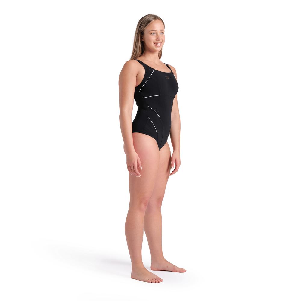 Foto 4 pulgar | Traje De Baño Arena Shapewearjewel R Low Copa C Para Mujer Negro