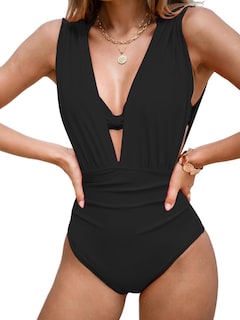 Foto 1 | Traje de Baño Cupshe Negro para Mujer - Venta Internacional