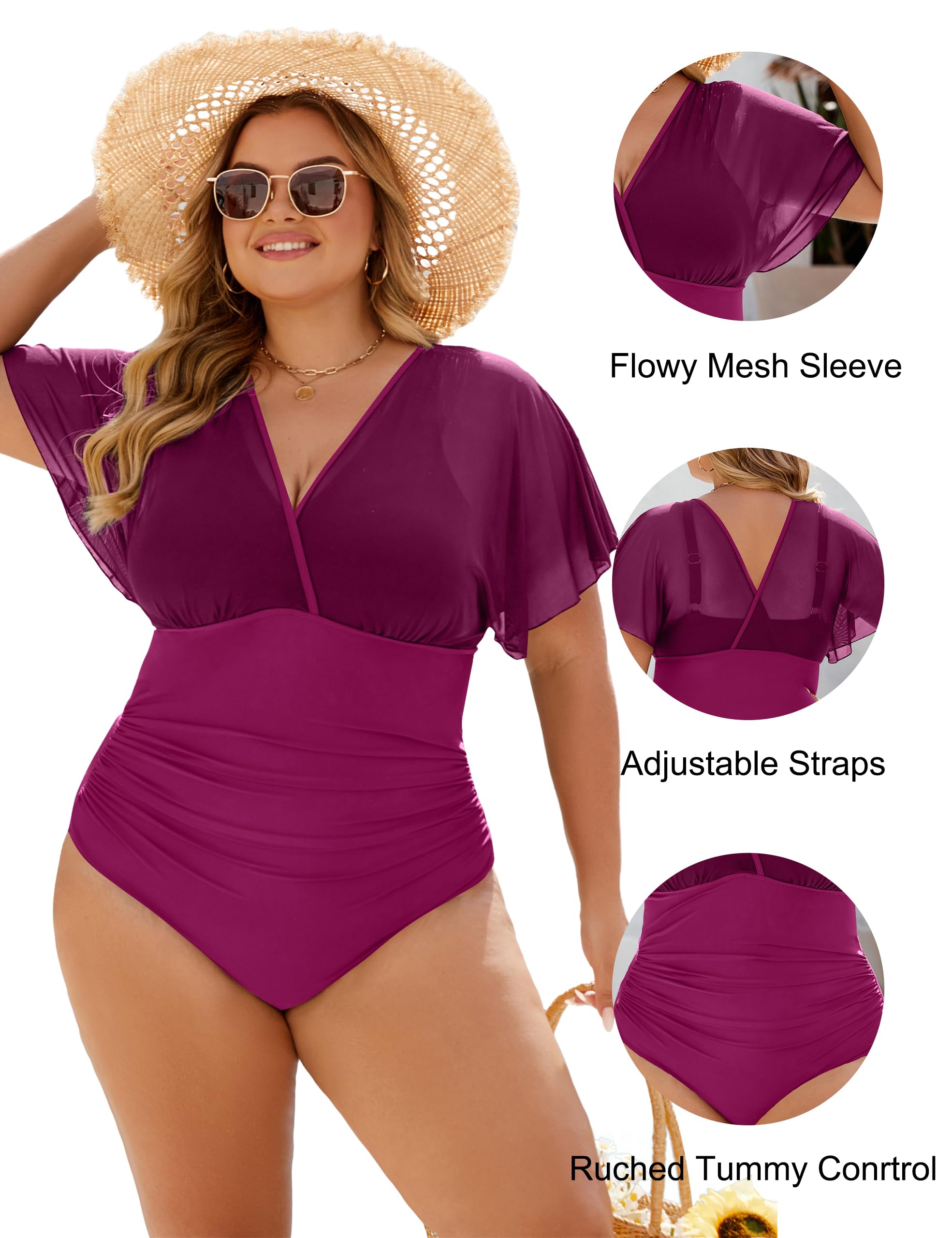 Foto 4 pulgar | Traje de Baño Blooming Jelly para Mujer-Venta Internacional