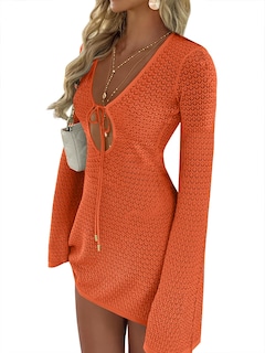 Foto 1 | Traje De Baño Con Cobertura Anrabess, Traje De Baño De Ganchillo, Vestido De Playa Para Mujer - Venta Internacional.