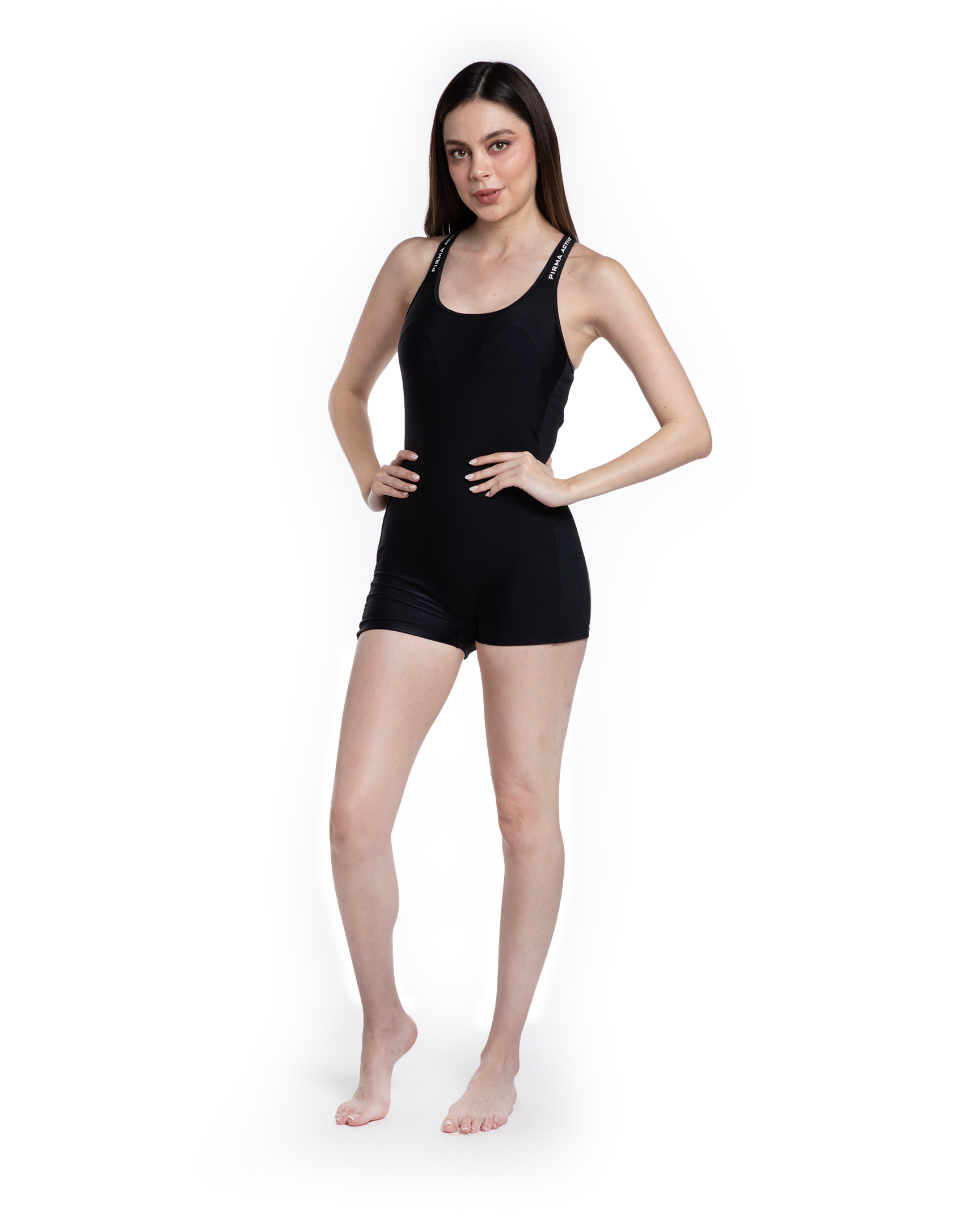 Foto 2 pulgar | Traje de Baño Pirma Negro para Mujer
