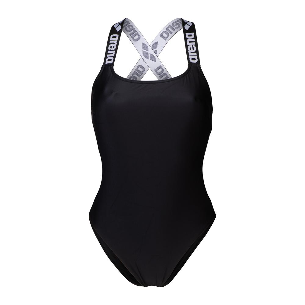 Foto 7 pulgar | Traje De Baño Arena Elastic Solid Para Mujer Negro