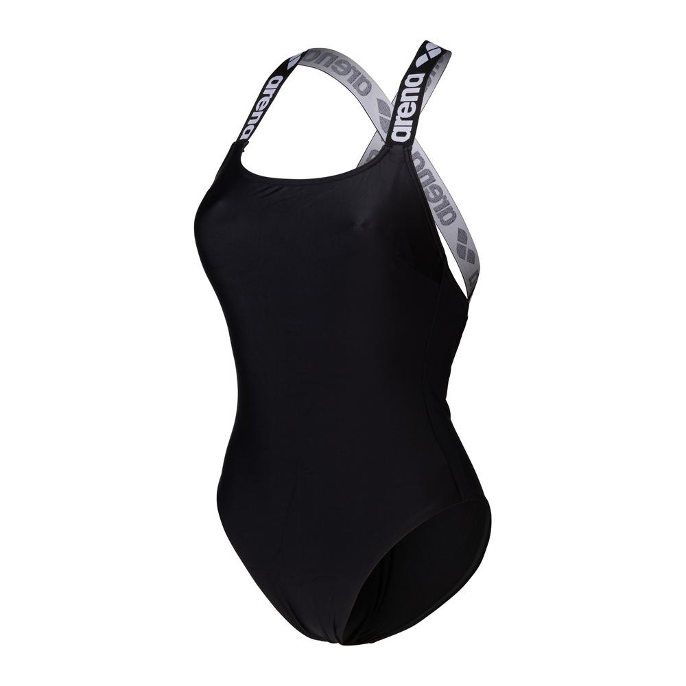 Foto 8 pulgar | Traje De Baño Arena Elastic Solid Para Mujer Negro