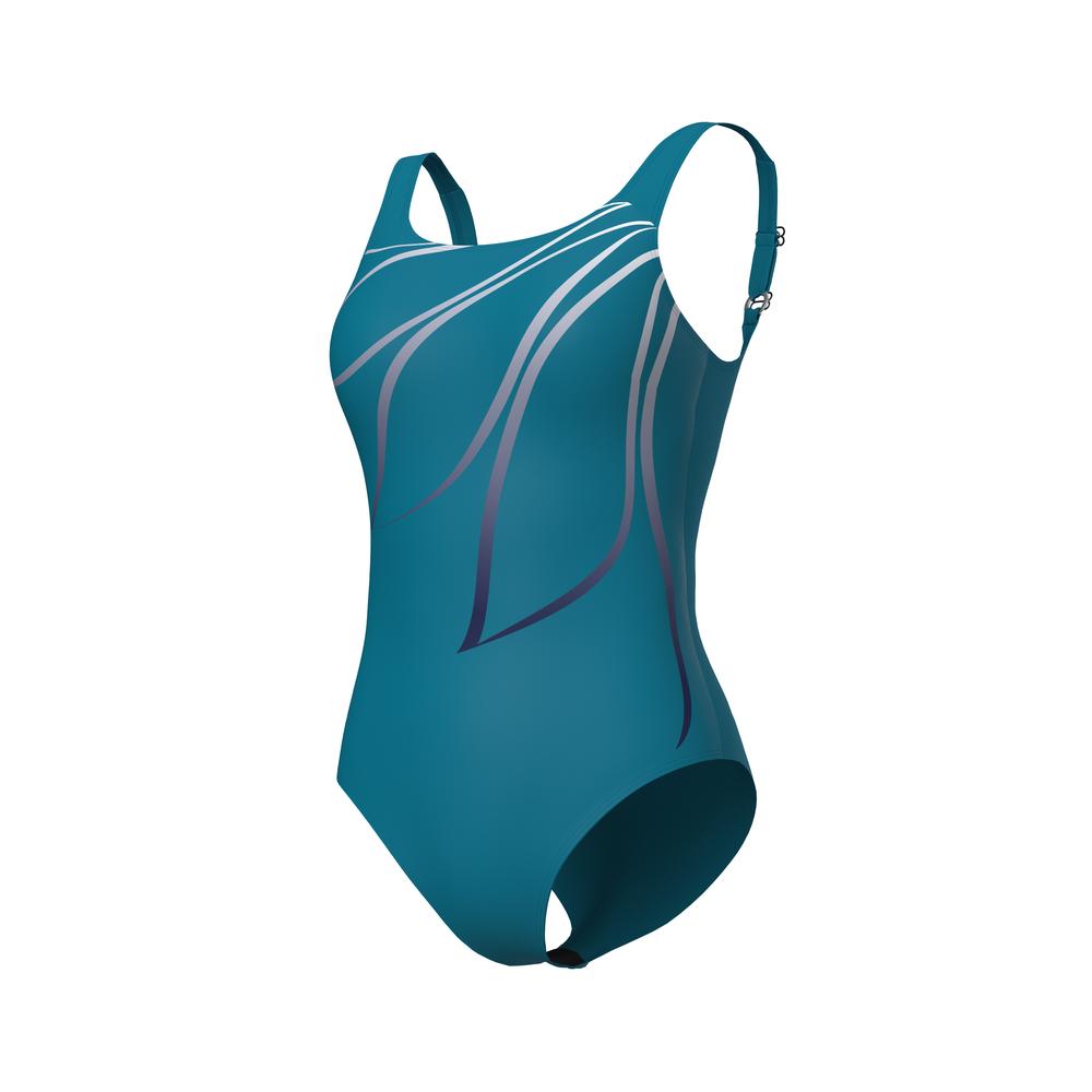 Foto 8 pulgar | Traje De Baño Arena Shapewear Giorgia Para Mujer Azul Petroleo