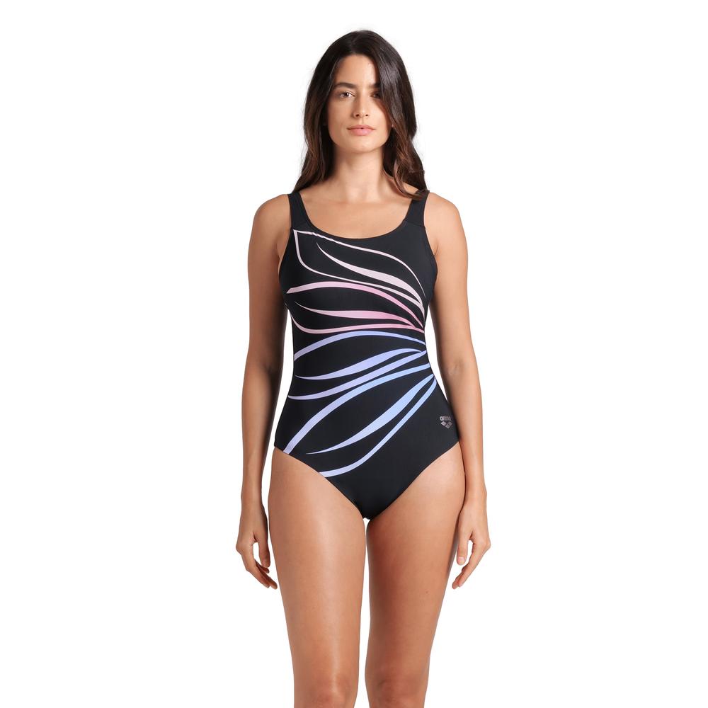 Foto 1 | Traje De Baño Arena Shapewear Susanna Para Mujer Negro