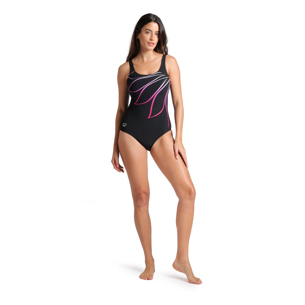 Foto 4 pulgar | Traje De Baño Arena Shapewear Giorgia Para Mujer Negro
