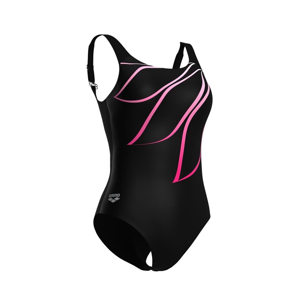 Foto 9 pulgar | Traje De Baño Arena Shapewear Giorgia Para Mujer Negro
