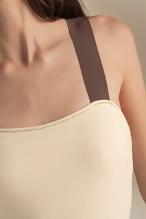 Foto 3 | Traje De Baño Completo Strapless Para Mujer Touche