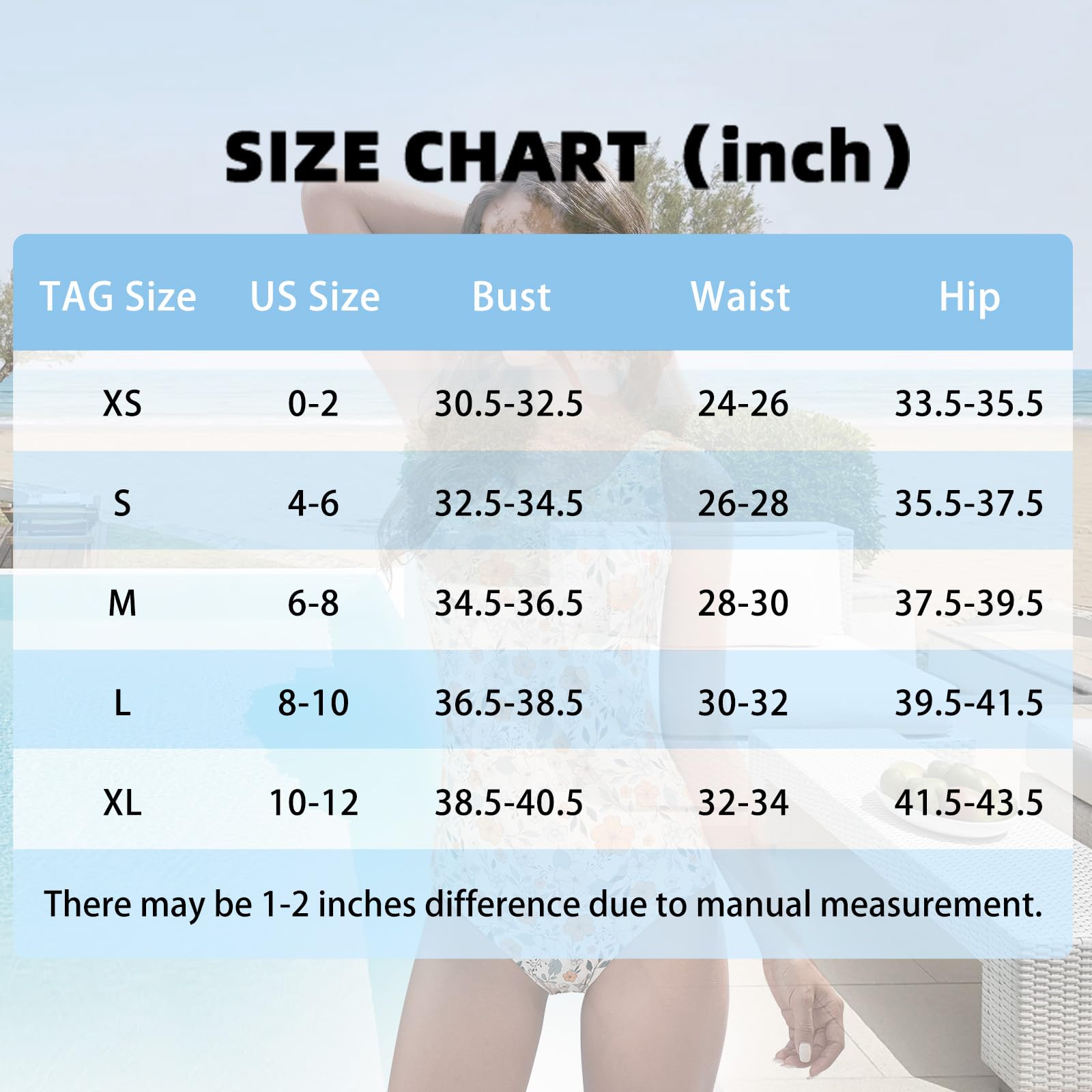Foto 7 pulgar | Traje De Baño De Una Pieza American Trends Para Mujer  Color Rosa Intenso  Talla L - Venta Internacional.