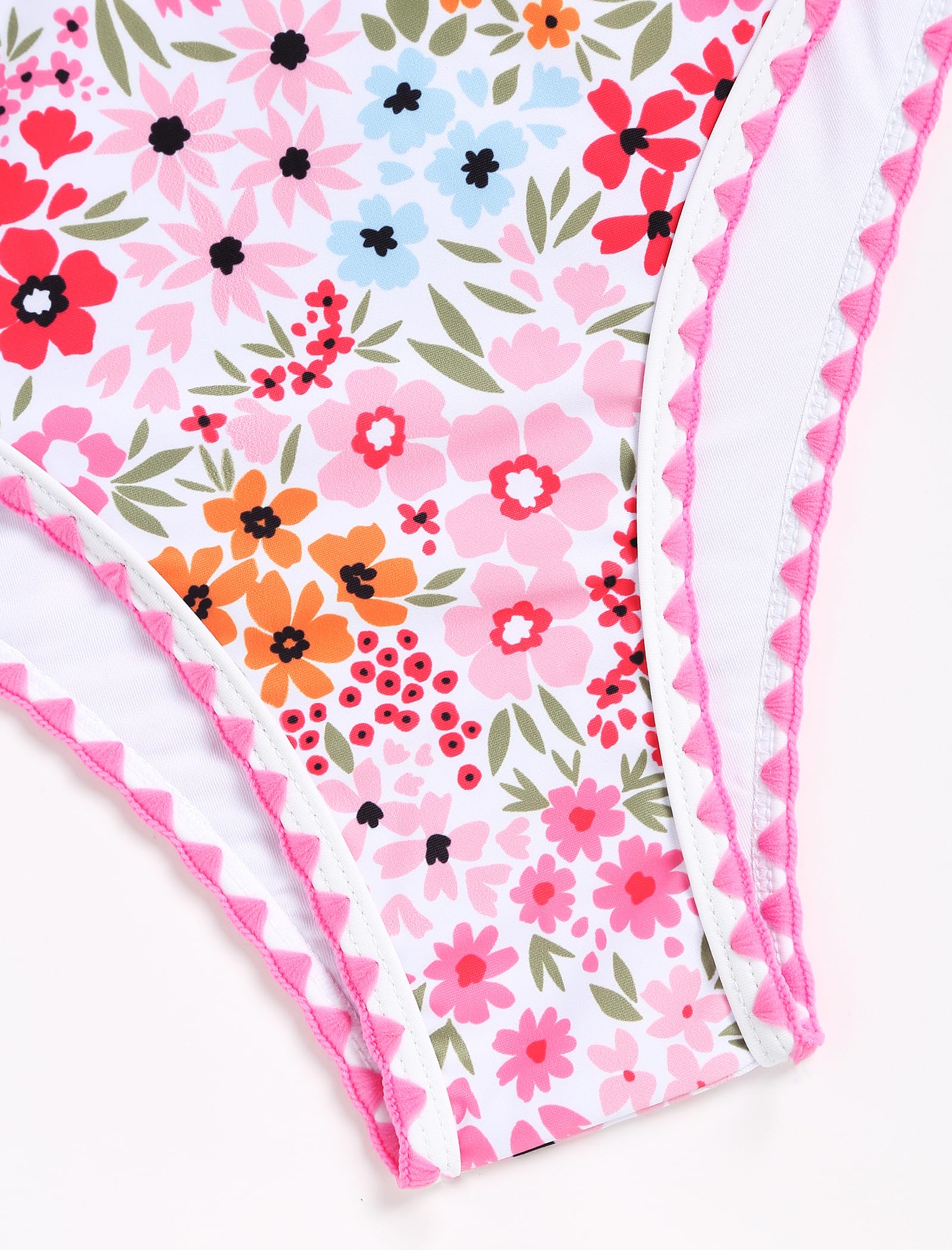 Foto 8 pulgar | Bikini Top Zaful Traje De Baño Sin Tirantes Con Textura Tipo Bandeau Rosa - Venta Internacional.