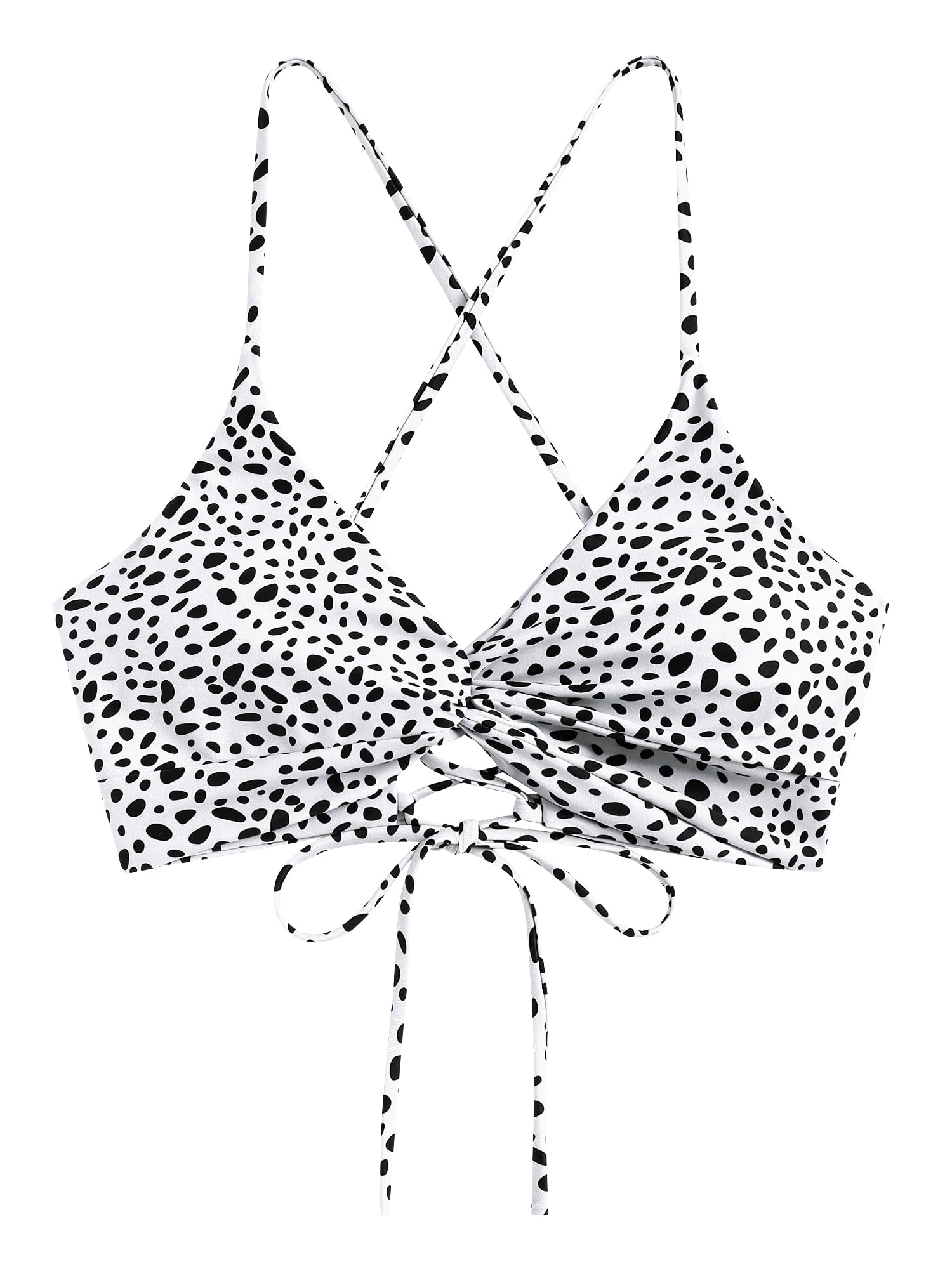 Foto 3 pulgar | Top De Bikini Zaful Twist Cross Con Acolchado Para Mujer - Venta Internacional.