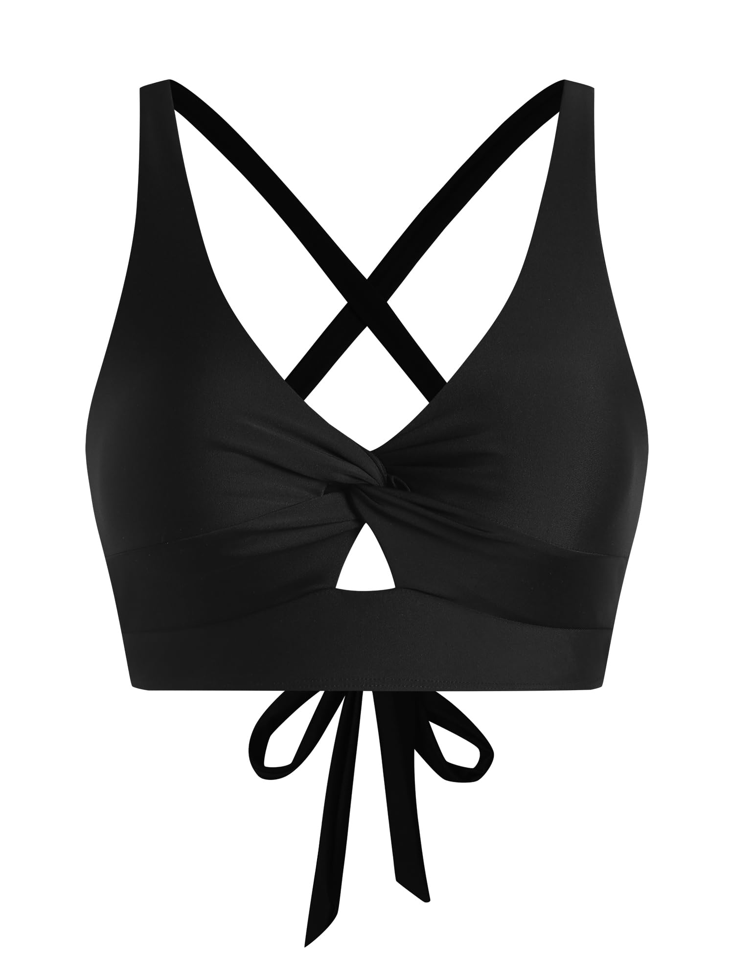 Foto 4 | Top De Bikini Zaful Twist Cross Push Up Acolchado Para Mujer - Venta Internacional.