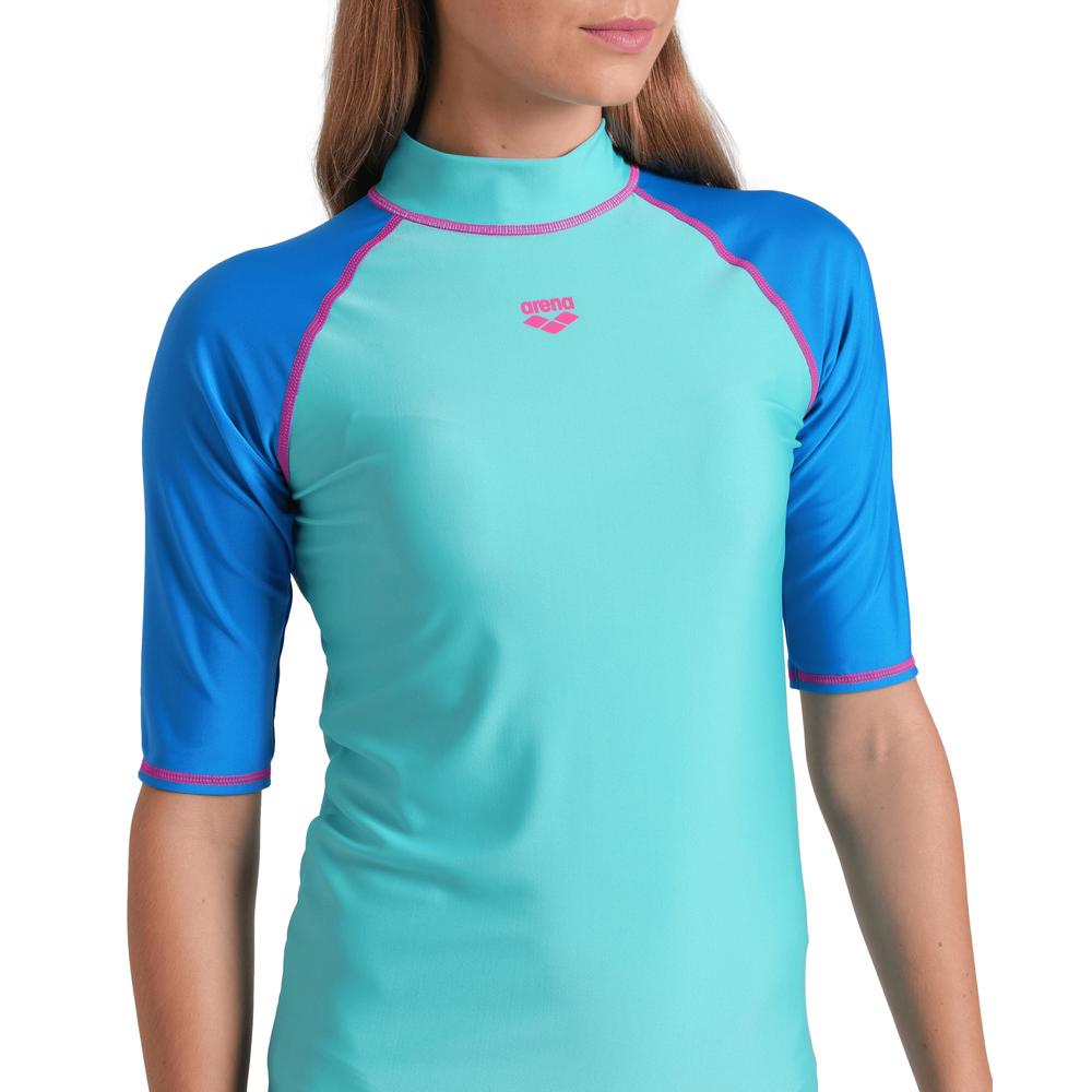 Foto 4 | Rash Vest Arena Graphic Para Mujer Azul