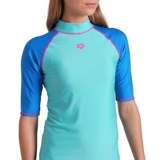 Foto 4 | Rash Vest Arena Graphic Para Mujer Azul