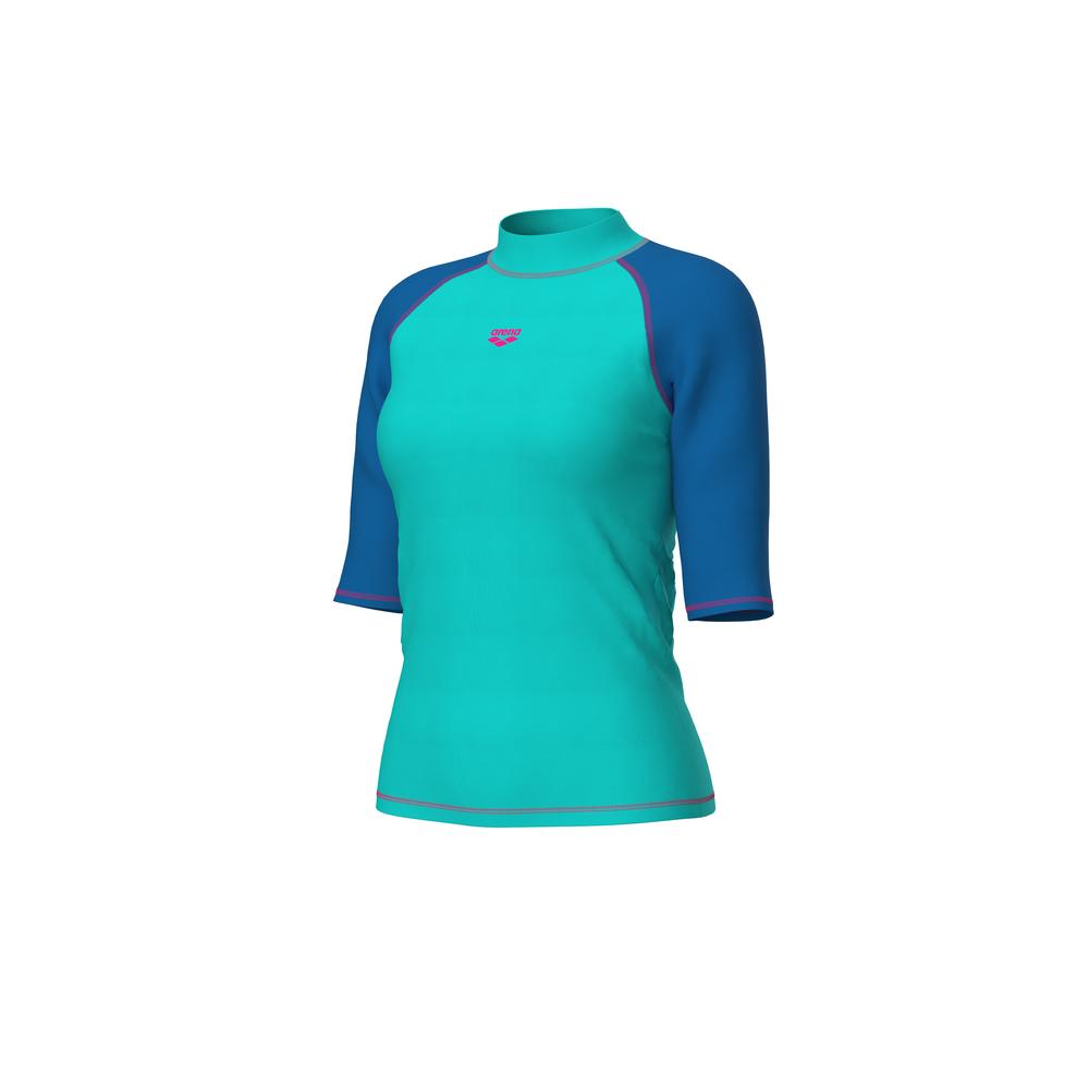 Foto 8 pulgar | Rash Vest Arena Graphic Para Mujer Azul