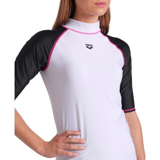 Foto 4 | Rash Vest Arena Graphic Para Mujer Blanco