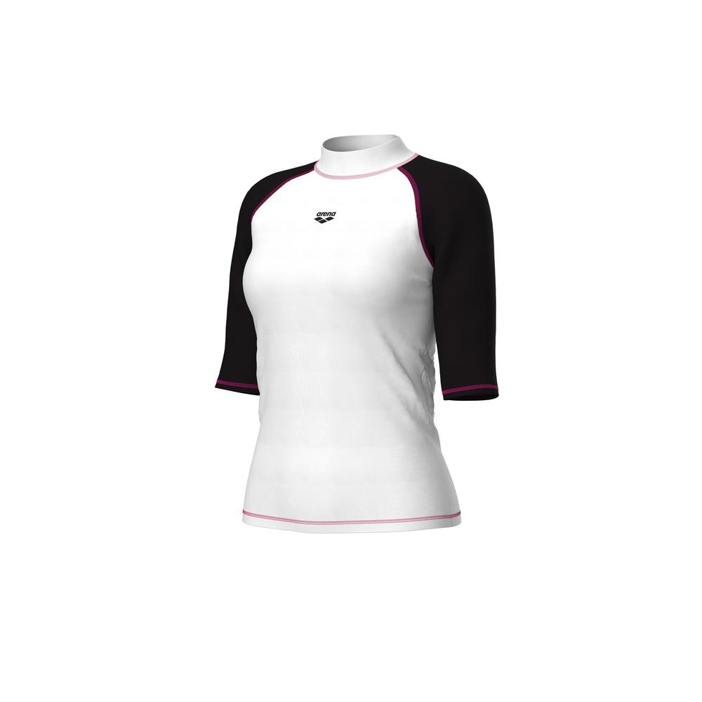 Foto 7 pulgar | Rash Vest Arena Graphic Para Mujer Blanco