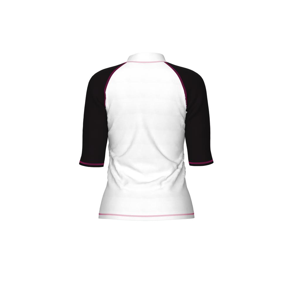 Foto 8 pulgar | Rash Vest Arena Graphic Para Mujer Blanco