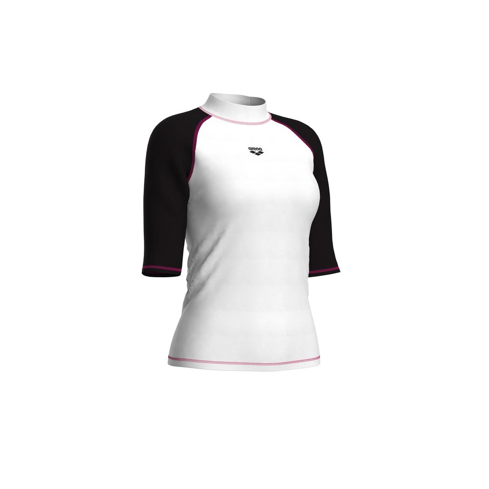 Foto 9 pulgar | Rash Vest Arena Graphic Para Mujer Blanco