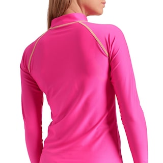 Foto 5 | Playera de Manga Larga Arena Rash Graphic Rosa para Mujer