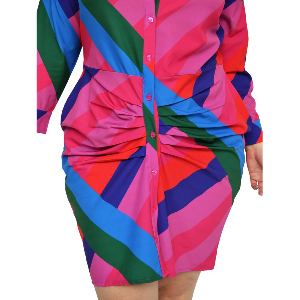 Foto 5 pulgar | Vestido ROMAN FASHION 2970 Multicolor