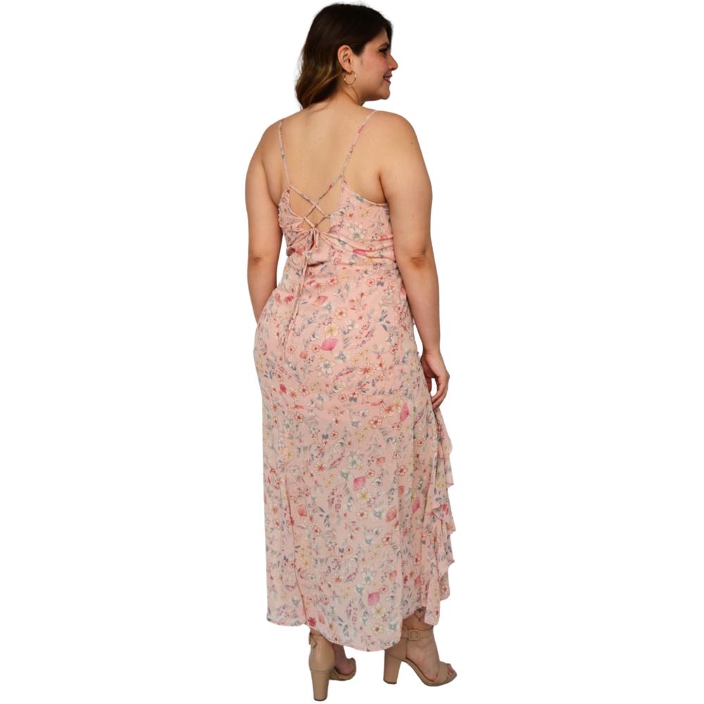 Foto 4 pulgar | Vestido Roman Fashion 1941 color Rosa