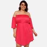 Vestido Strapless Roman Fashion 4290 color Rosa Talla Extra